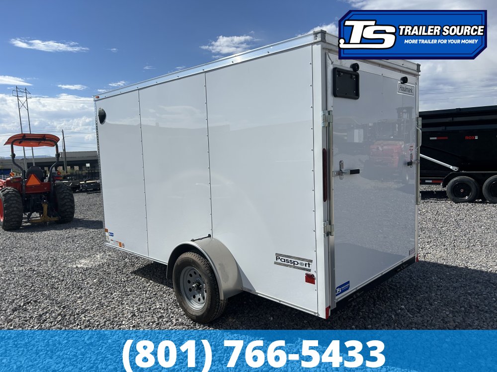 6x12 Haulmark Passport Enclosed Cargo Trailer - 6'6" Interior - 3.5K GVWR - .080 PolyCor