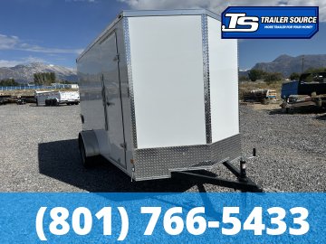 6x12 Haulmark Passport Enclosed Cargo Trailer - 6'6" Interior - 3.5K GVWR - .080 PolyCor