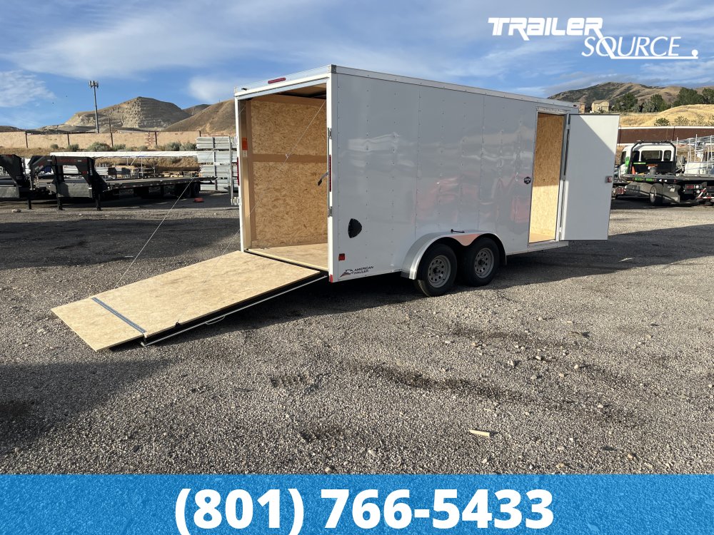 7x16 American Hauler Arrow Deluxe 7'0" 7K Tandem Axle Enclosed Cargo