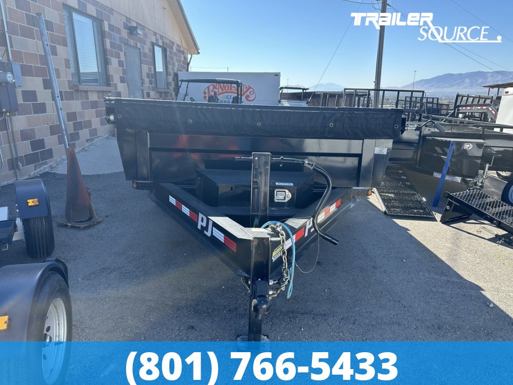 7x14 PJ Trailer Dump 24" Sides 14K Dump Trailer