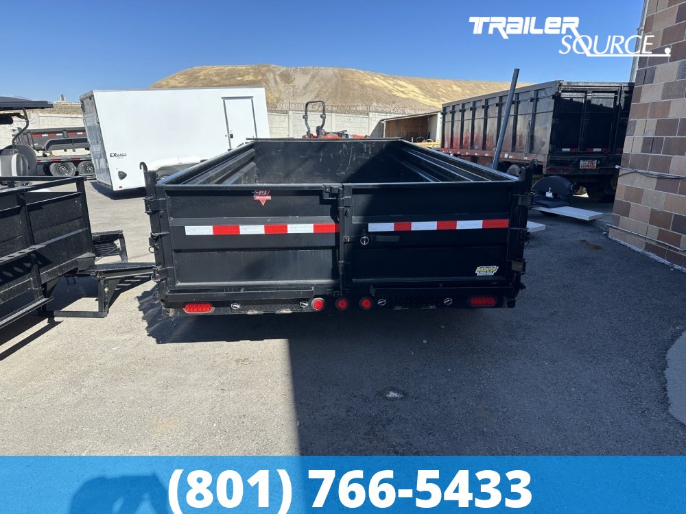 7x14 PJ Trailer Dump 24" Sides 14K Dump Trailer