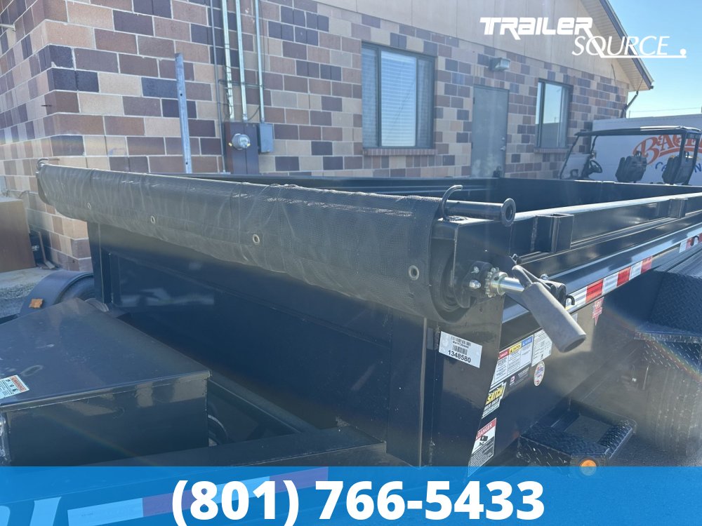 7x14 PJ Trailer Dump 24" Sides 14K Dump Trailer