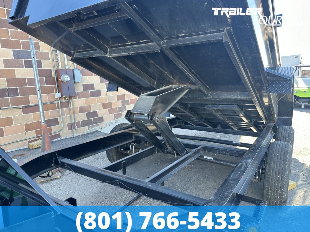 7x14 PJ Trailer Dump 24" Sides 14K Dump Trailer
