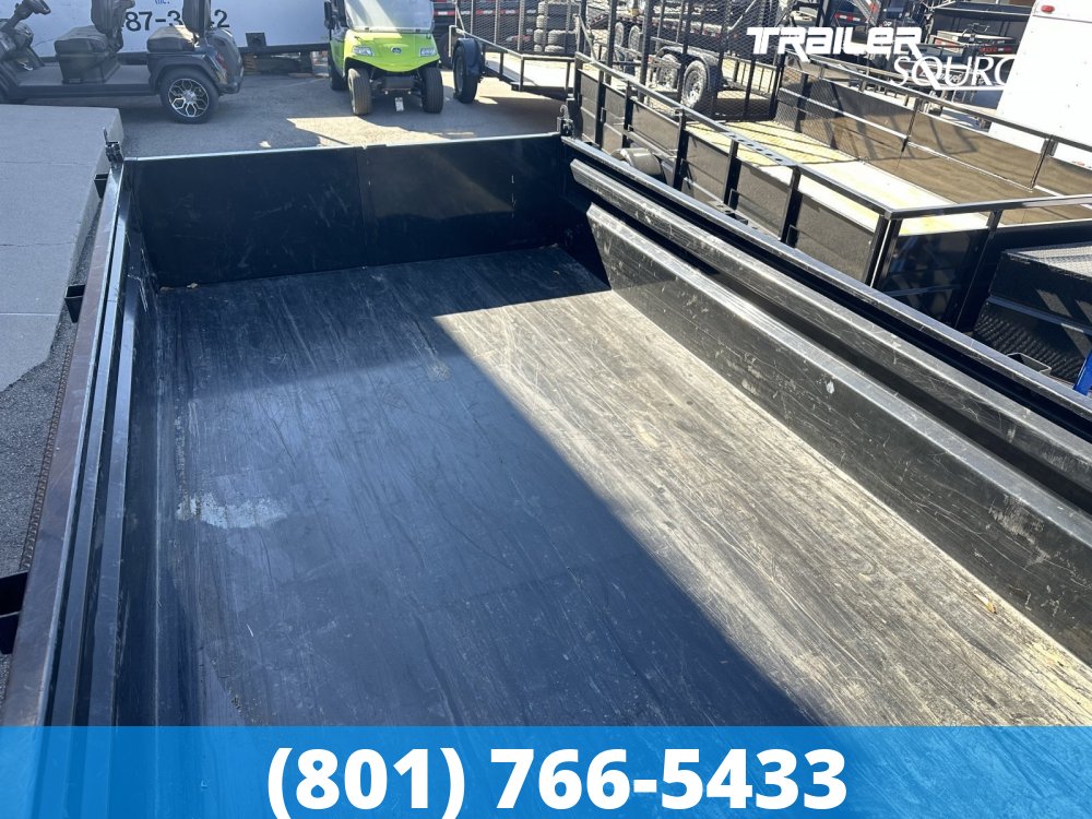 7x14 PJ Trailer Dump 24" Sides 14K Dump Trailer