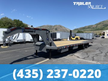 8.5x35 Diamond C FMAX HDT Gooseneck Hydraulic Dovetail 35' 25.9K Hydraulic Dovetail Gooseneck
