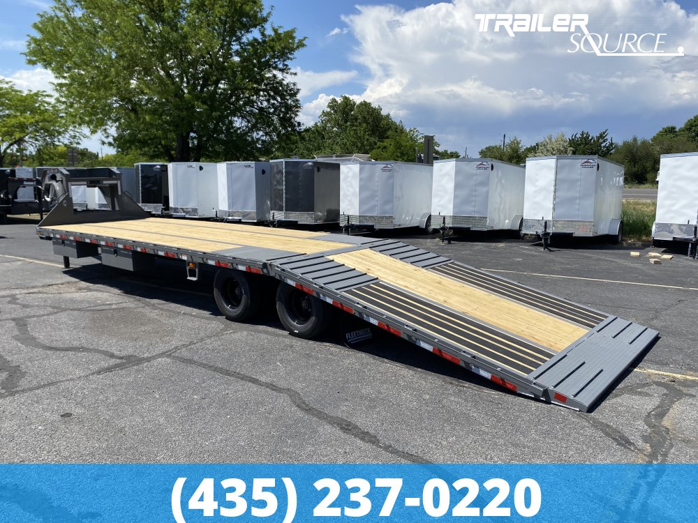 8.5x35 Diamond C FMAX HDT Gooseneck Hydraulic Dovetail 35' 25.9K Hydraulic Dovetail Gooseneck