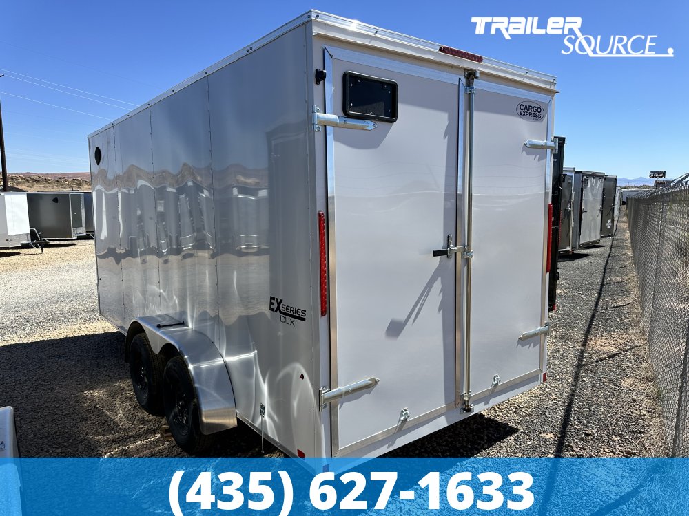 7x16 Cargo Express EX Series DLX 7'0" Interior 7K Tandem Axle Enclosed Cargo