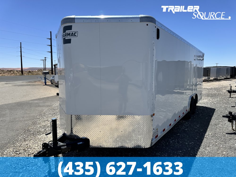 8.5x20 Charmac Commercial Duty 7'0" Interior 12K Enclosed Cargo