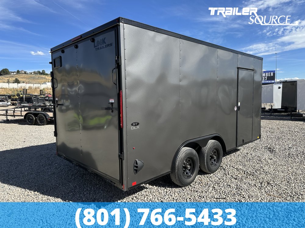8.5x16 Look ST DLX 7'0" Interior 10K Tandem Axle Enclosed Cargo