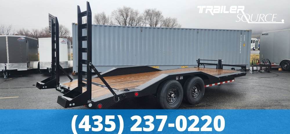 8.5x20 Iron Bull ETB Flatbed Car Hauler