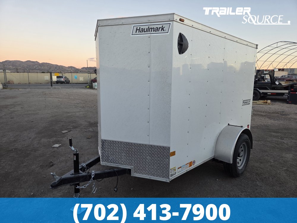 5x8 Haulmark Passport 5'6" Interior Single Axle Enclosed Cargo