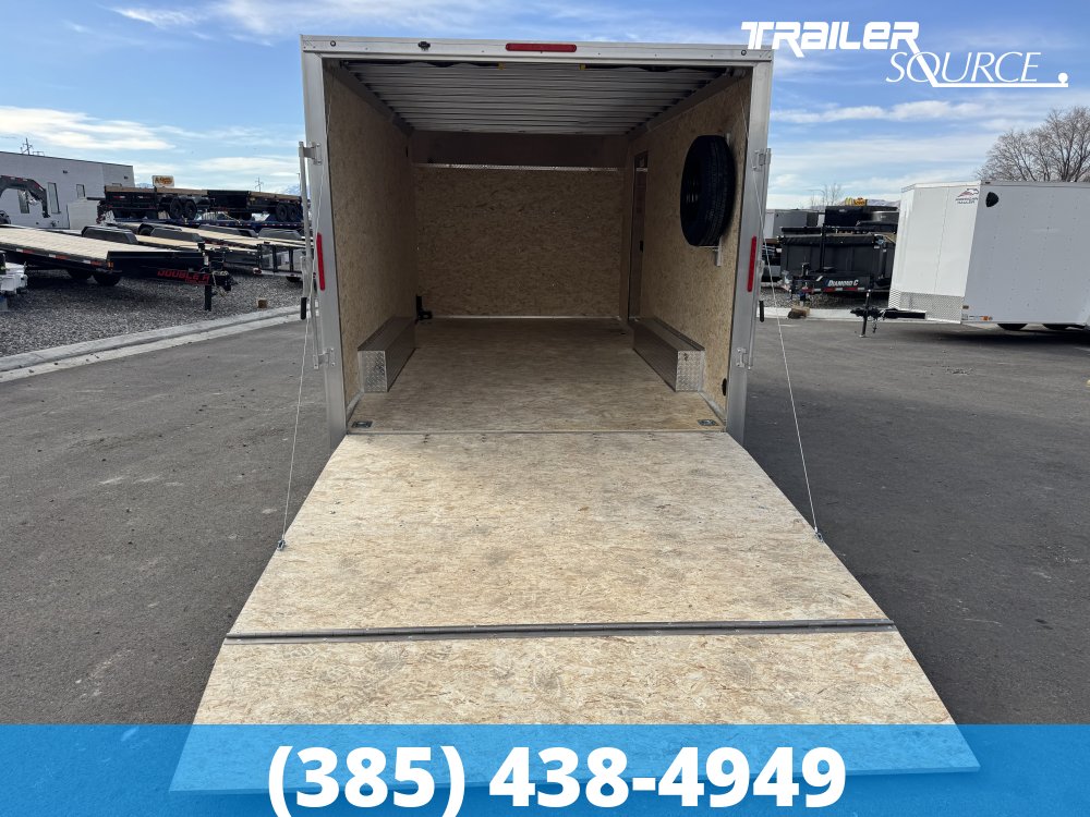 8.5x16 Alcom Mission EZ Hauler 7'0" Interior Enclosed Cargo