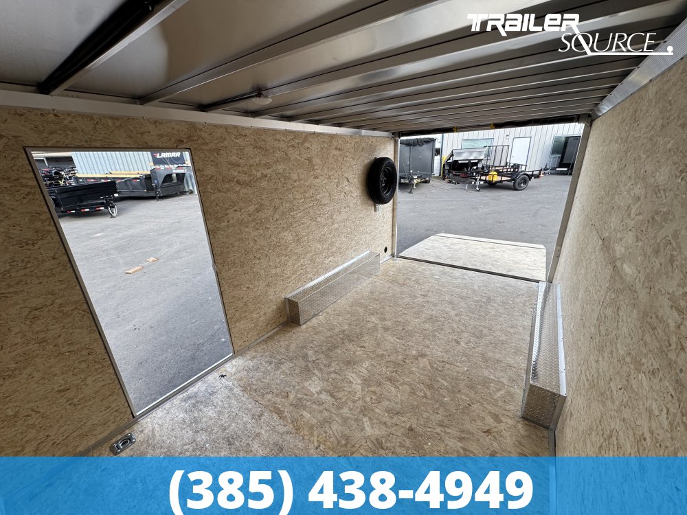 8.5x16 Alcom Mission EZ Hauler 7'0" Interior Enclosed Cargo