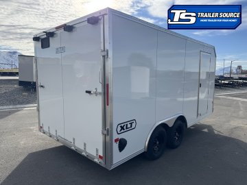8.5x16 Alcom Aluminum EZ Hauler XLT Trailer - 7'0" Interior - 7K GVWR - Spare Mount, Spare Tire