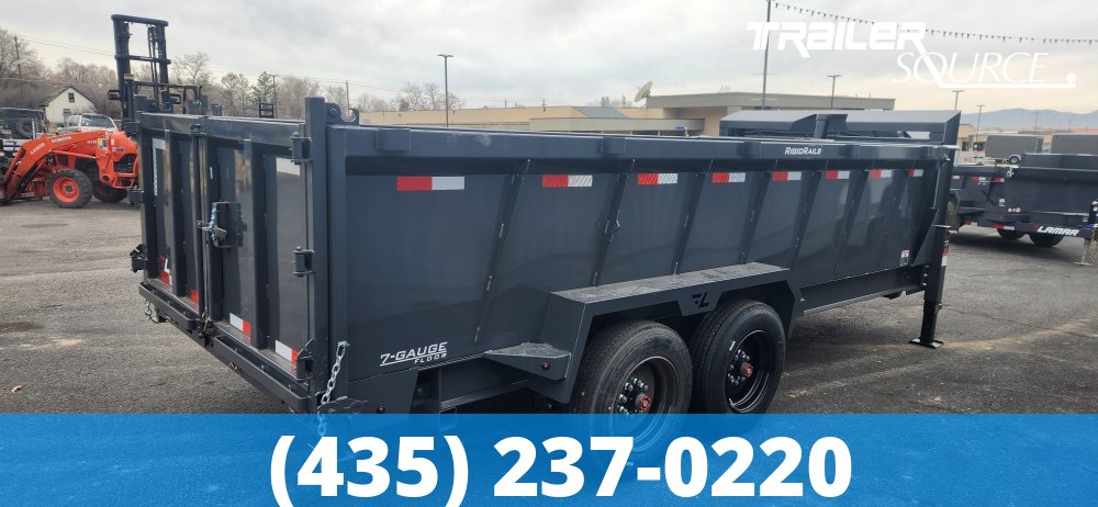 7x16 Lamar DT Gooseneck Dump