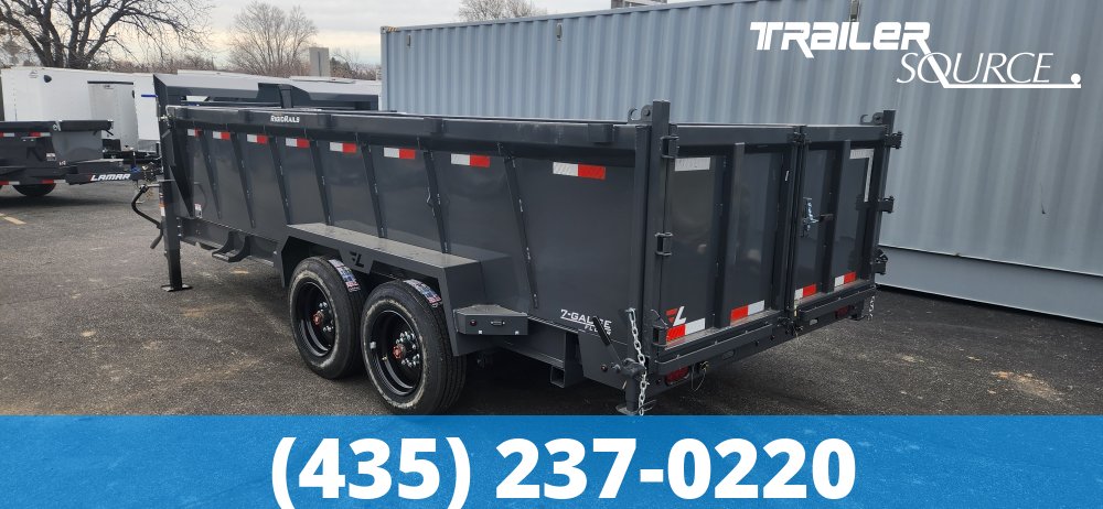 7x16 Lamar DT Gooseneck Dump