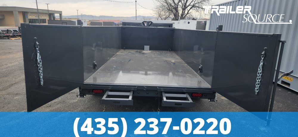 7x16 Lamar DT Gooseneck Dump