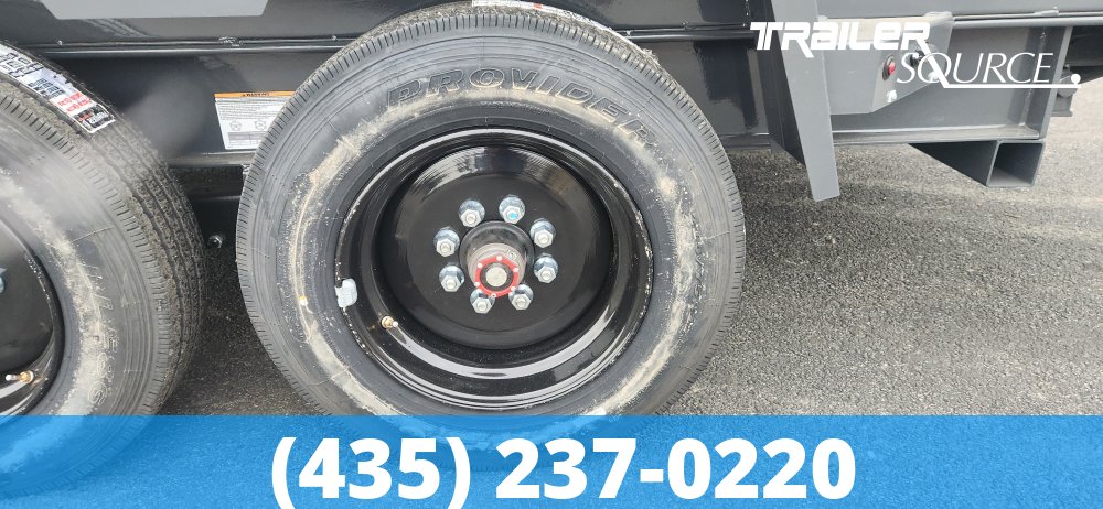 7x16 Lamar DT Gooseneck Dump