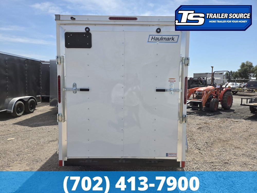 6x12 Haulmark Passport Enclosed Cargo Trailer - 6'6" Interior - 7K GVWR -