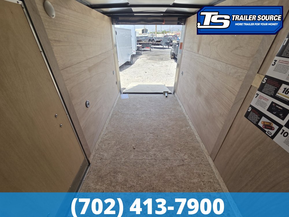 6x12 Haulmark Passport Enclosed Cargo Trailer - 6'6" Interior - 7K GVWR -