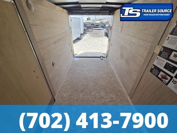 6x12 Haulmark Passport Enclosed Cargo Trailer - 6'6" Interior - 7K GVWR -