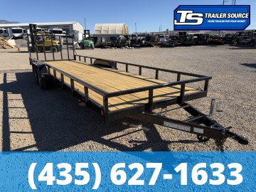 2026 Echo 7x26 7K Tandem Axle Utility Trailer