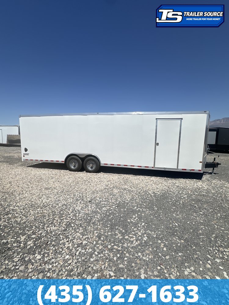 8.5x28 Haulmark Transport Enclosed Cargo Trailer - 7'0" Interior - 12K GVWR -