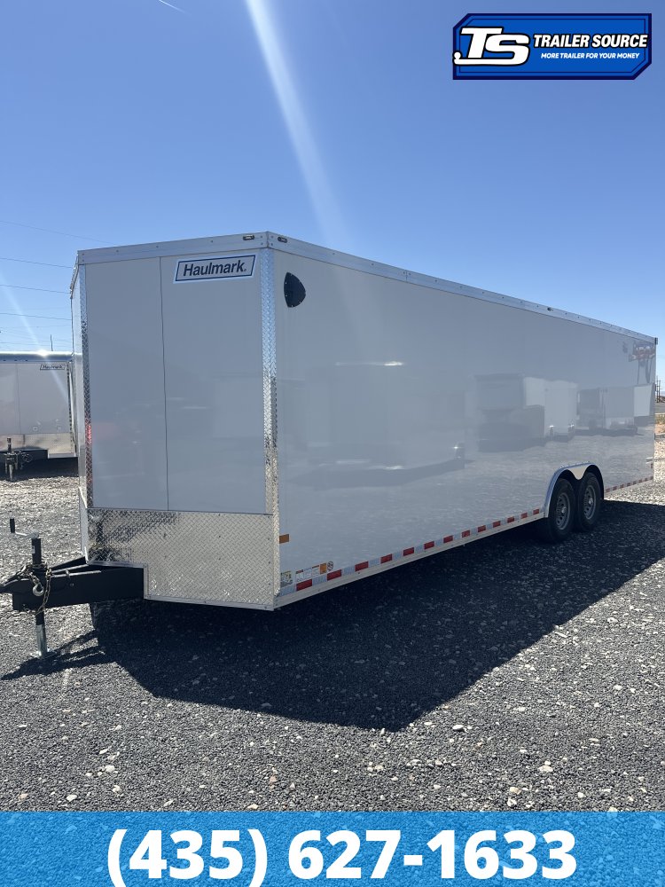 8.5x28 Haulmark Transport Enclosed Cargo Trailer - 7'0" Interior - 12K GVWR -