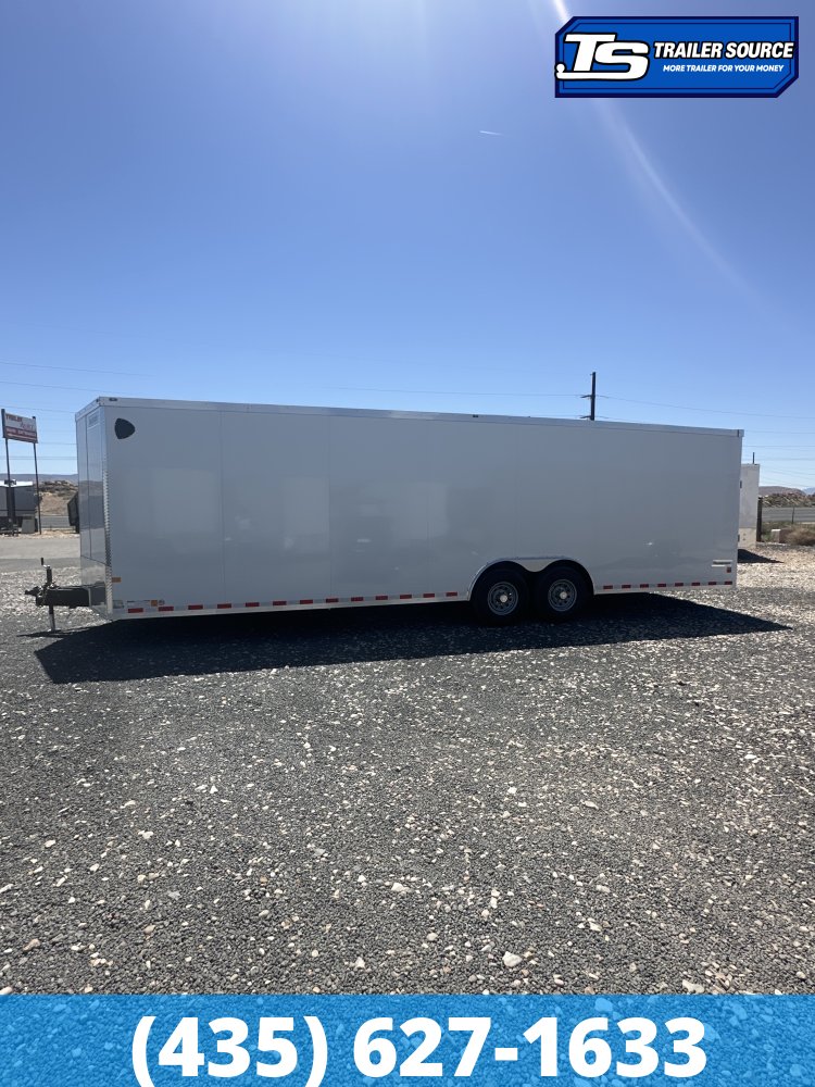 8.5x28 Haulmark Transport Enclosed Cargo Trailer - 7'0" Interior - 12K GVWR -