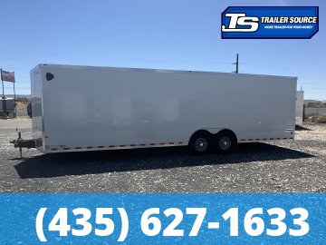 8.5x28 Haulmark Transport Enclosed Cargo Trailer - 7'0" Interior - 12K GVWR -