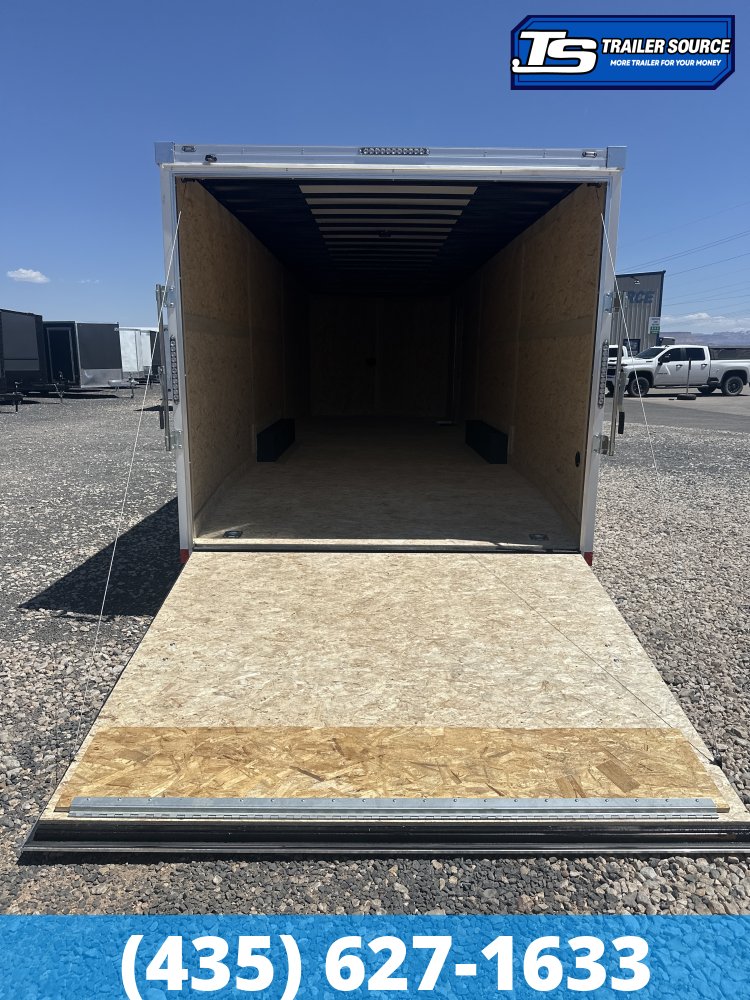 8.5x28 Haulmark Transport Enclosed Cargo Trailer - 7'0" Interior - 12K GVWR -