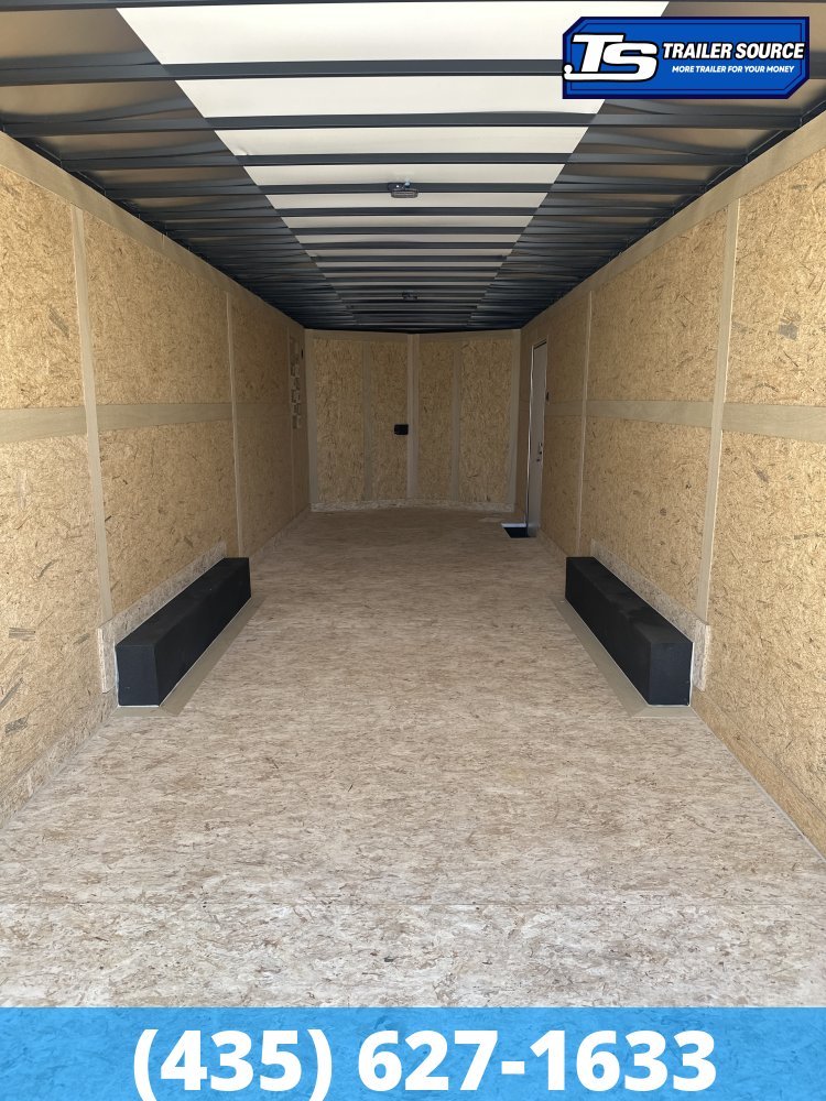8.5x28 Haulmark Transport Enclosed Cargo Trailer - 7'0" Interior - 12K GVWR -