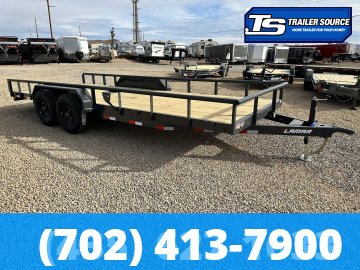 7x20 Lamar U5 Equipment Trailer - 10K GVWR -