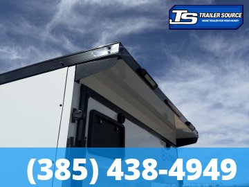 6x10 Look ST DLX Enclosed Cargo Trailer - 6'6" Interior - 3.5K GVWR - .080 PolyCor, Alloy Wheels, Black Out Package, Rear Spoiler w/ Load Lights