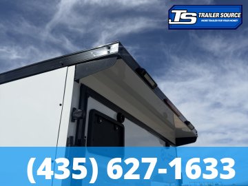 6x10 Look ST DLX Enclosed Cargo Trailer - 6'6" Interior - 3.5K GVWR - .080 PolyCor, Alloy Wheels, Black Out Package, Rear Spoiler w/ Load Lights