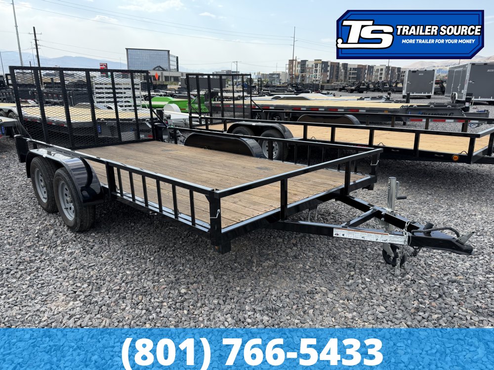 7x14 Echo ERA-14-14T ATV Trailer - 7K GVWR - Side Ramps