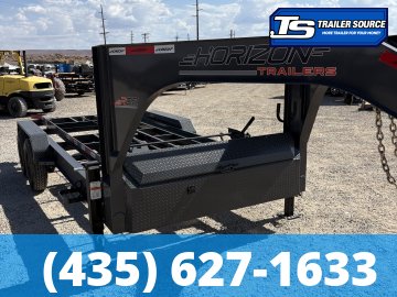 7x16 Horizon RDZ Gooseneck Roll Off Trailer Trailer - 18K GVWR -