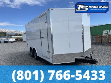 8.5x16 Haulmark Passport Enclosed Cargo Trailer - 7'0" Interior - 7K GVWR - .080 PolyCor