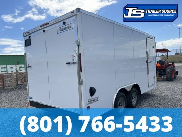 8.5x16 Haulmark Passport Enclosed Cargo Trailer - 7'0" Interior - 7K GVWR - .080 PolyCor