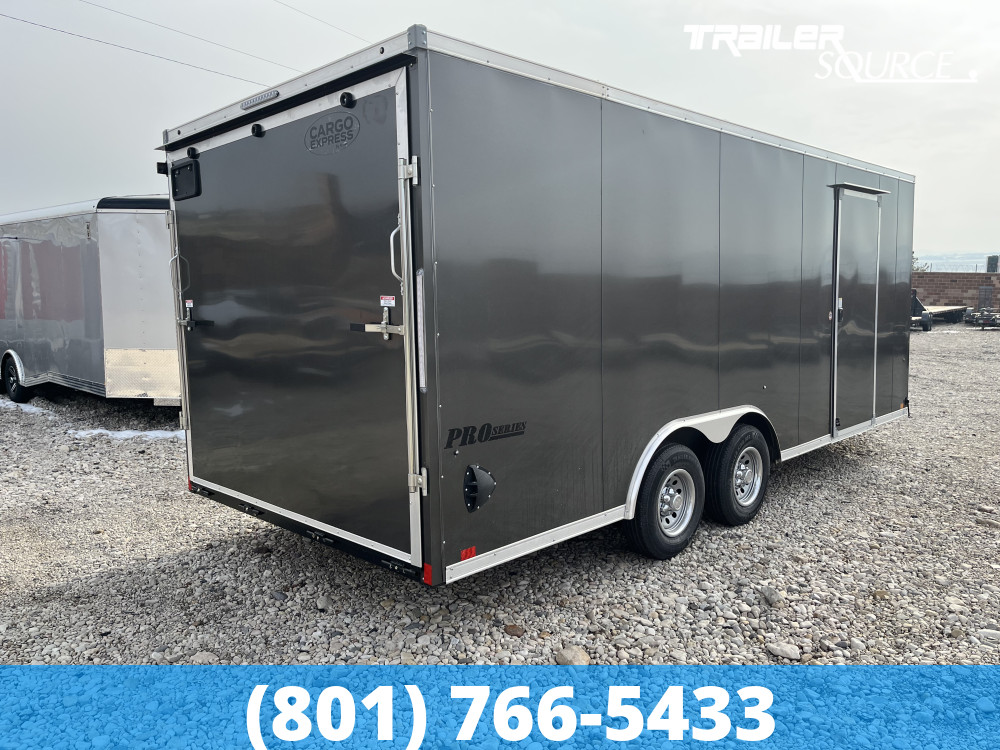 8.5x20 Cargo Express Pro Series 10K Tandem Axle Enclosed Cargo