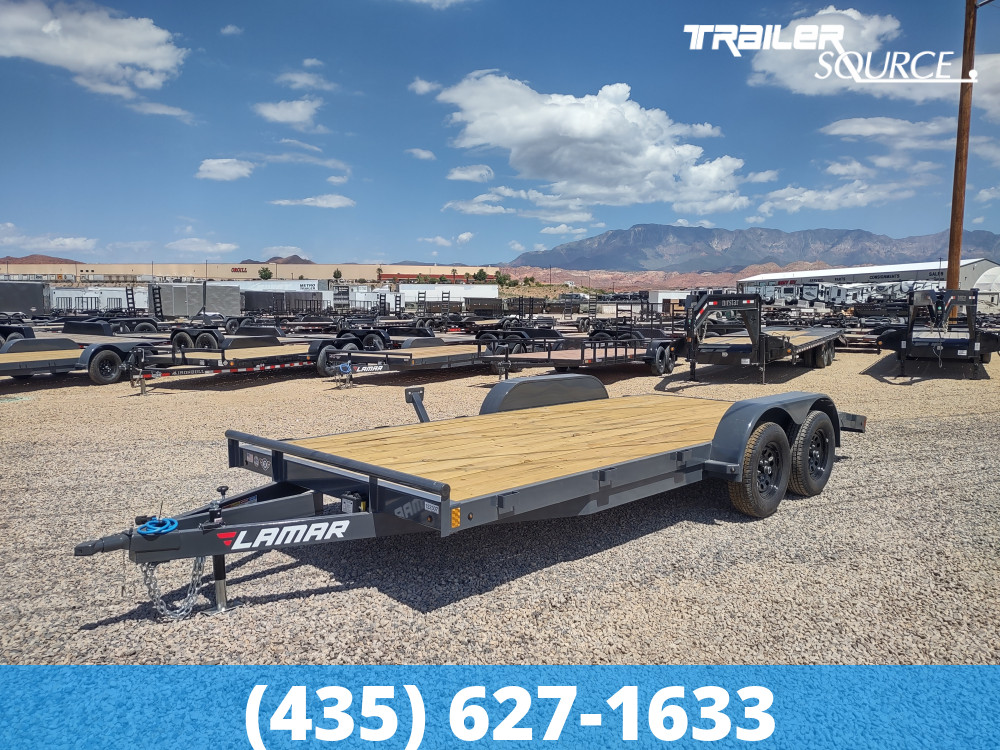 7x18 Lamar  7K Car Hauler Trailer