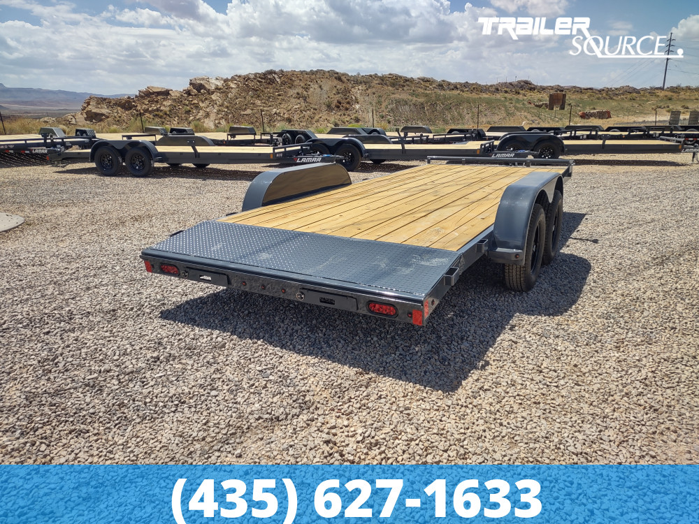 7x18 Lamar  7K Car Hauler Trailer