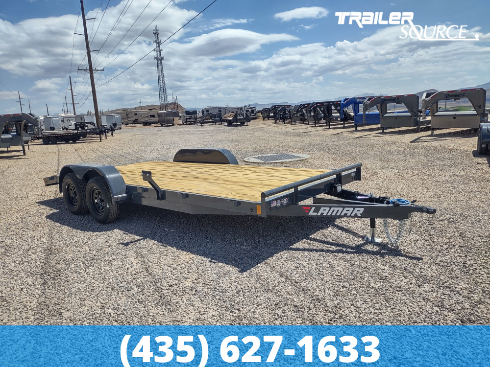 7x18 Lamar  7K Car Hauler Trailer