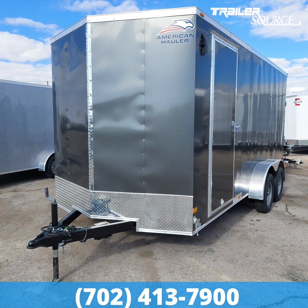 7x16 American Hauler Arrow Deluxe 7'0" 7K Tandem Axle Enclosed Cargo