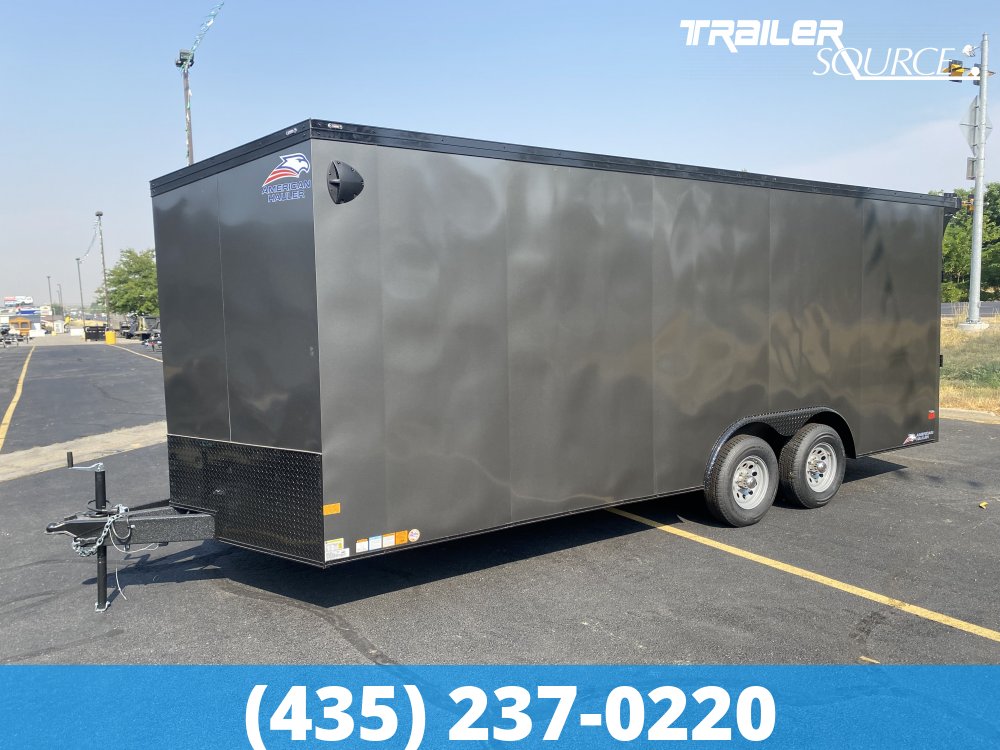 8.5x20 American Hauler Nighthawk 7'0" 10K Tandem Axle Enclosed Cargo