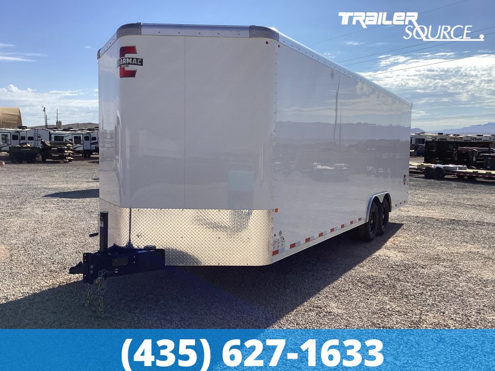 8.5x24 Charmac COMMERCIAL DUTY 7'6" Interior 14K Enclosed Cargo