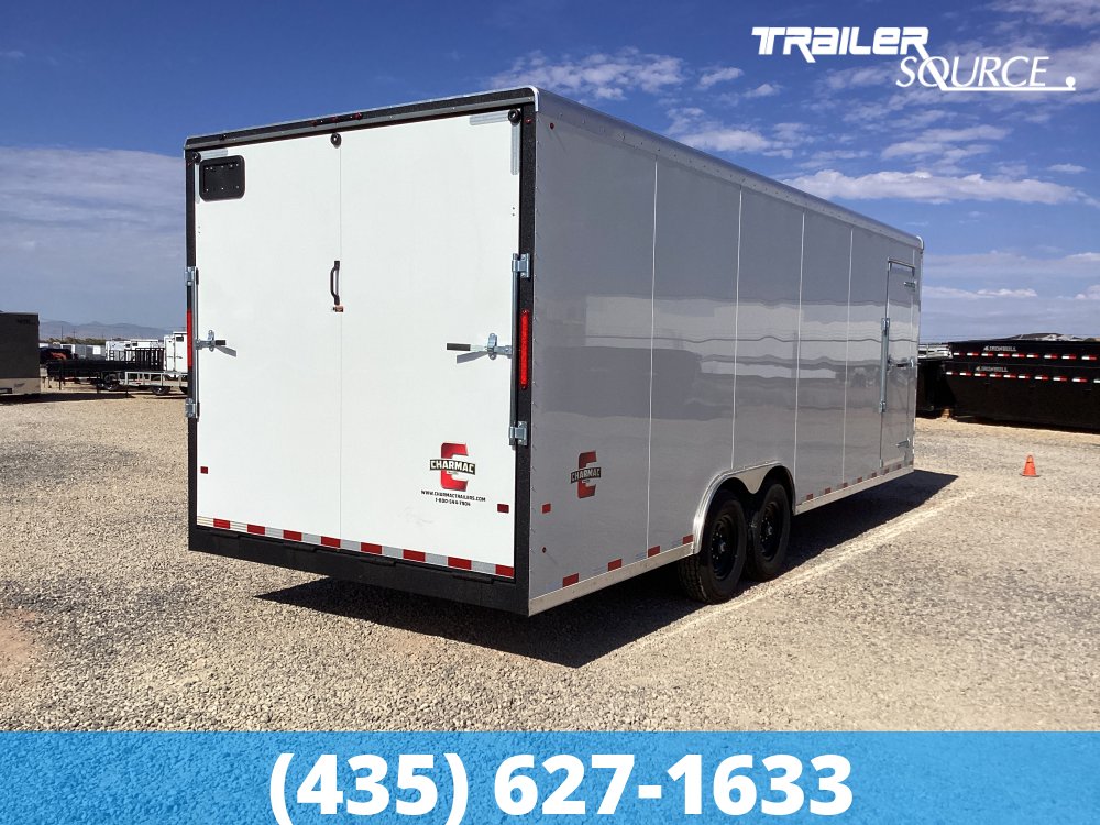 8.5x24 Charmac COMMERCIAL DUTY 7'6" Interior 14K Enclosed Cargo