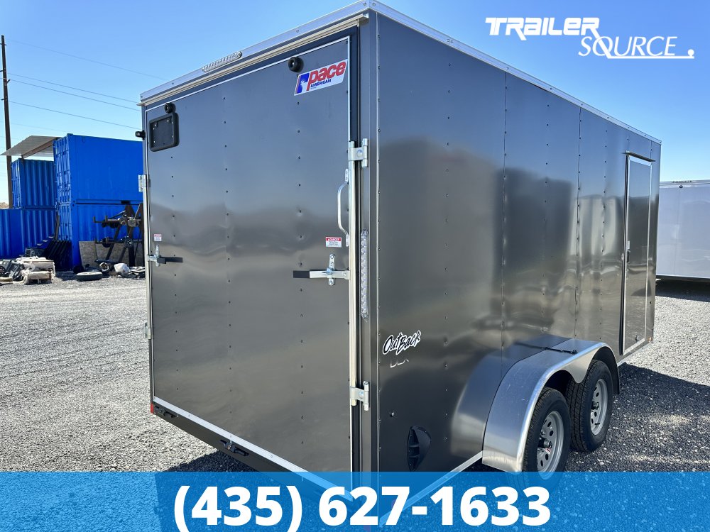 7x16 Pace American  7'0" Interior 7K Tandem Axle Enclosed Cargo