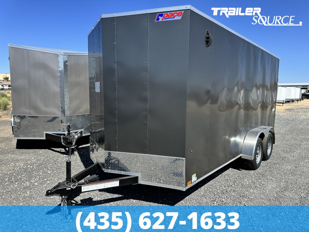 7x16 Pace American  7'0" Interior 7K Tandem Axle Enclosed Cargo