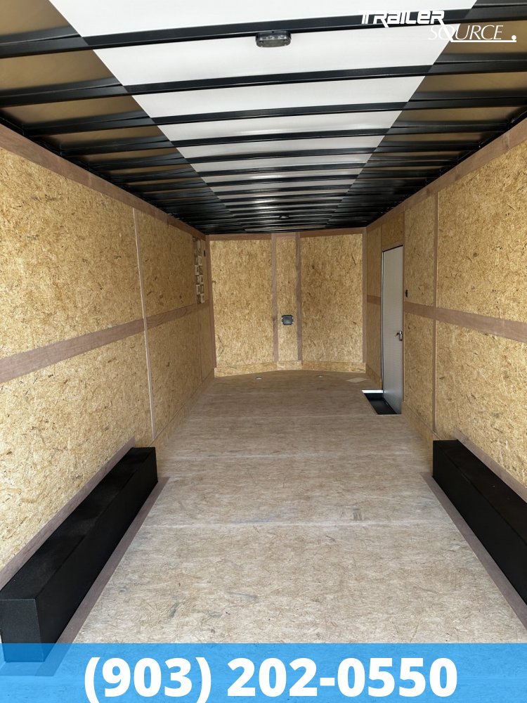 8.5x28 Haulmark Transport 7'6" Interior 12K Tandem Axle Enclosed Cargo